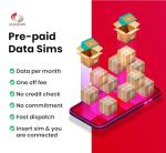 Three 80GB Uncapped 5G Data SIMs - Monthly Plan