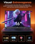 ACEMAGIC 16" Gaming Laptop with Ryzen 7 CPU
