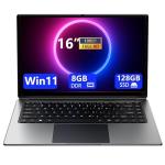 16-inch Portable Laptop with 8GB RAM & 128GB SSD
