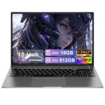 HUQPPQ 16" Gaming Laptop, Core i3, 16GB RAM