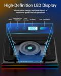 Llano RGB Laptop Cooling Pad with Turbofan Cooler