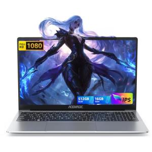 ACEMAGIC 15.6” Quad-Core Laptop with 16GB RAM