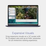 Dell Inspiron 16 Laptop with Ryzen 7 and 1TB SSD
