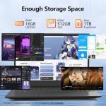 Azeyou 15.6" Ryzen 3 Laptop with 16GB RAM