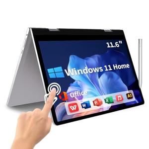 Elepad 12" 2-in-1 Touchscreen Laptop with Windows 11