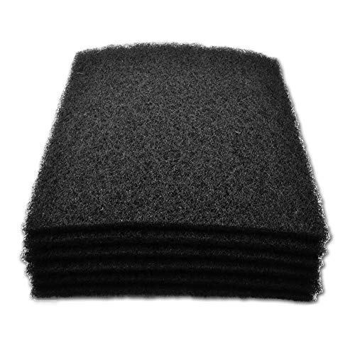 Pro Black Coarse Filter Media for Aquariums, Ponds, and Gardens