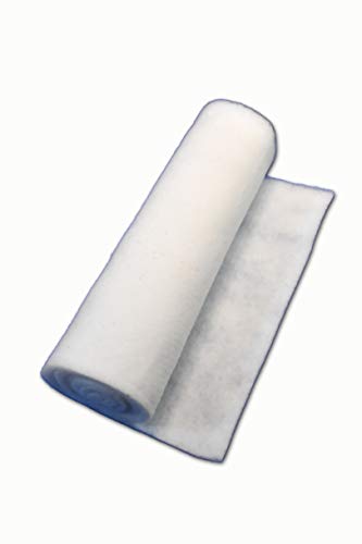 The Filter Pro White Floss Filter Media, 3/4" Thick, Perfect for Aquariums, Ponds or Water Gardens, Made in USA