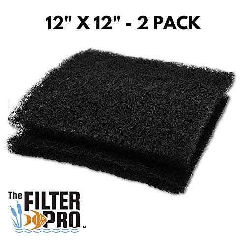 Black Coarse Filter Media for Aquariums, Ponds, Gardens
