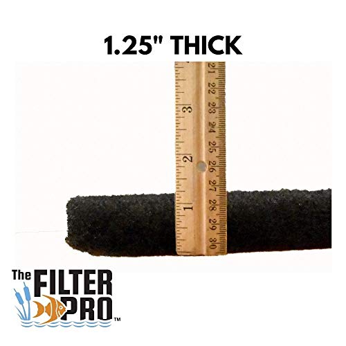 Black Coarse Filter Media for Aquariums, Ponds, Gardens