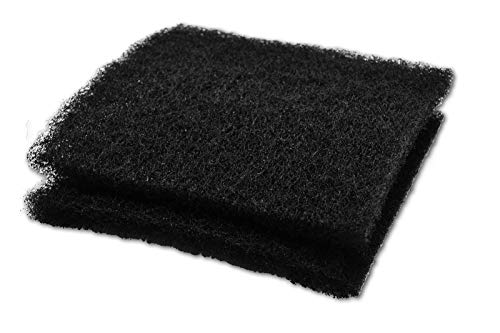 The Filter Pro Black Coarse Filter Media, 1.25" Thick, Perfect for Aquariums, Ponds or Water Gardens, Made in USA