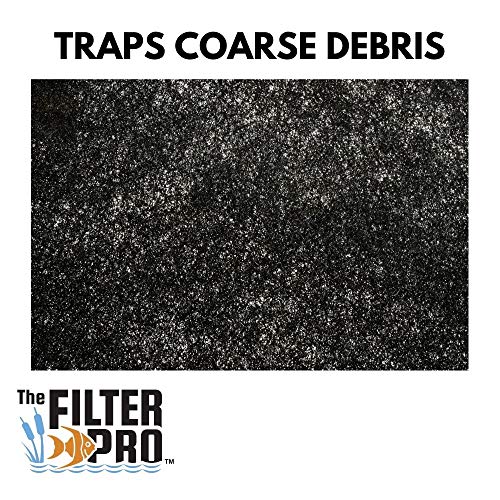 Black Coarse Filter Media for Aquariums, Ponds or Gardens