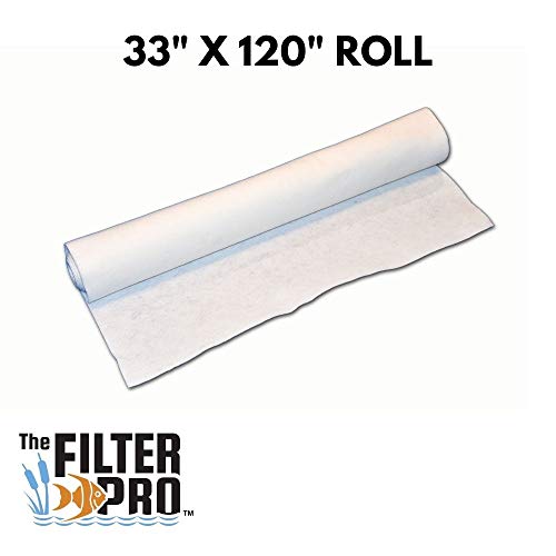 The Filter Pro 100 Micron Felt Media Roll 33" x 10'
