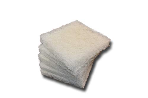 Aquarium Fish and Pond Coarse Filter Media - 2" x 12" x 12" Beige 5 pack