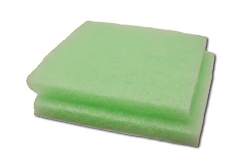 Lime Green Filter Pro Media, 1" Thick - 2 Pack