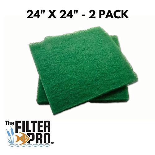 Green Coarse Filter Media for Aquariums, Ponds, or Gardens