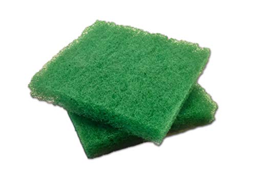 Filter Pro Green Coarse Filter Media, 2" Thick, 12" x 12" (2-pack)