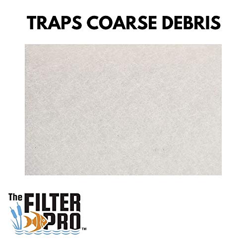 Beige Coarse Filter Media for Aquariums and Ponds