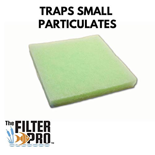 Lime Green Fine Filter Media - Ideal for Aquariums