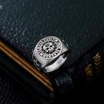 Sterling Silver Skull Memento Mori Ring