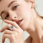 Sterling Silver Skull Memento Mori Ring