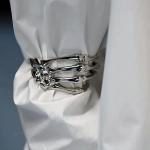Punk Skeleton Hand Bangle Bracelet - Gothic Style
