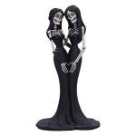 Gothic Skeleton Sisters Figurine - Eternal Bond 24cm