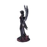 Gothic Female Reaper Figurine with Scythe