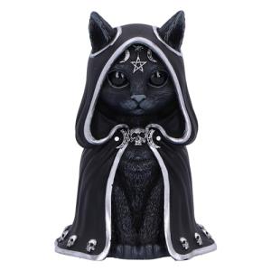 Scarily Cute Zefur Cat Figurine in Cloak