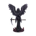 Gothic Female Reaper Figurine with Scythe