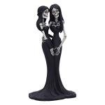 Gothic Skeleton Sisters Figurine - Eternal Bond 24cm