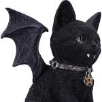 Vampire Bat Cat Figurine - Gothic Halloween Decor