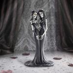 Gothic Skeleton Sisters Figurine - Eternal Bond 24cm