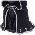 Scarily Cute Zefur Cat Figurine in Cloak