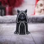 Scarily Cute Zefur Cat Figurine in Cloak