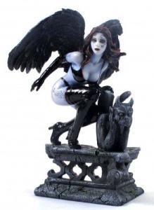 Raven Dark Gothic Figurine for Alternative Decor