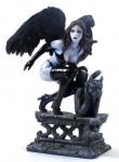 Raven Dark Gothic Figurine for Alternative Decor