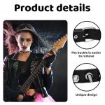 2 Pack Black Adjustable Punk Chokers for Women