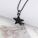 Goth Velvet Lace Choker with Star Pendant