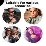 2 Pack Black Adjustable Punk Chokers for Women