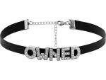 Gothic Punk Black PU Leather Choker for Women
