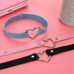 Gothic Heart Choker Set for Punk Style