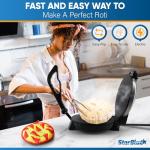 StarBlue 10-Inch Electric Roti Maker with Warmer