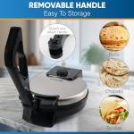 StarBlue 10-Inch Electric Roti Maker with Warmer