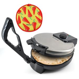 StarBlue 10-inch Electric Roti Maker with Warmer