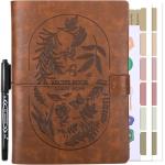 Brown Leather Recipe Book Binder for Your Creations