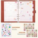 Brown Leather Recipe Book Binder for Your Creations