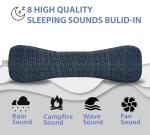 Bluetooth Pillow Speaker with White Noise and Timer