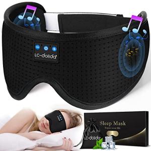 Bluetooth Sleep Mask with Built-In Headphones