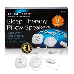 UltraThin Stereo Pillow Speakers with Volume Control