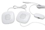 UltraThin Stereo Pillow Speakers with Volume Control